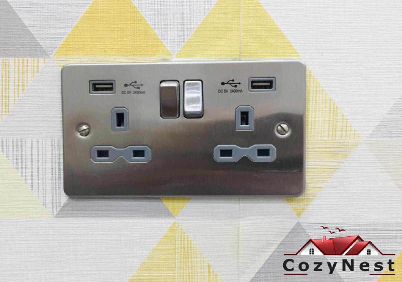 Luxury Central Self Contained Flat By Cozynest Reading Ngoại thất bức ảnh